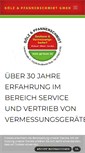 Mobile Screenshot of gp-laser.de